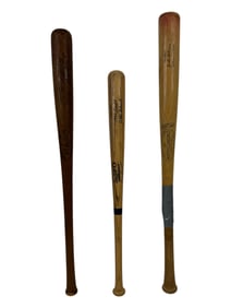 Vintage Baseball Bats Jackie Robinson and more Collection Lot