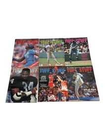 Vintage Tuff Stuff Sports Giant Magazine Collection Lot