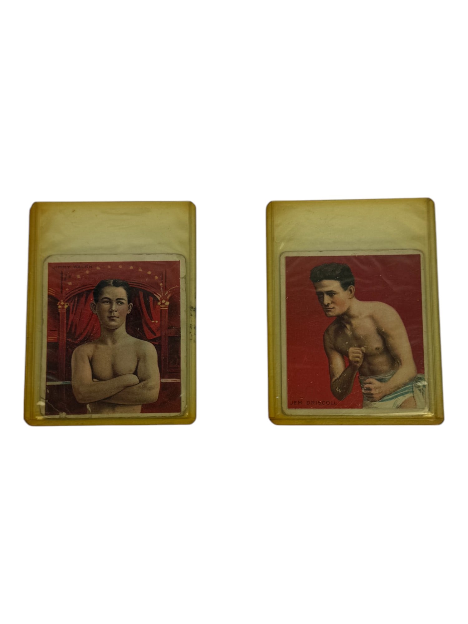 1910 Champion Series Boxing Jem Driscoll Prize Fighter Card Collection Lot (1 of 5)