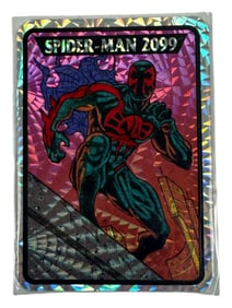 1990's Marvel Vending Spider-Man 2099 Prism Kodak Sticker Rare