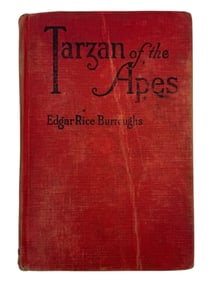 Vintage Tarzan of the Apes by Edgar Rice Burroughs 1914 Grosset & Dunlap Rare