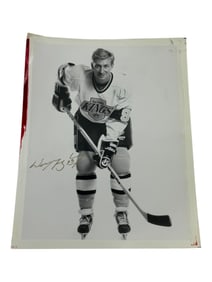 Vintage Wayne Gretzky Sign Photo 8"x10"