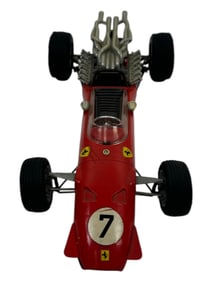 Vintage Schuco Ferrari 1073 Formel 2 320PS 310km/h Germany Red Race Car Rare