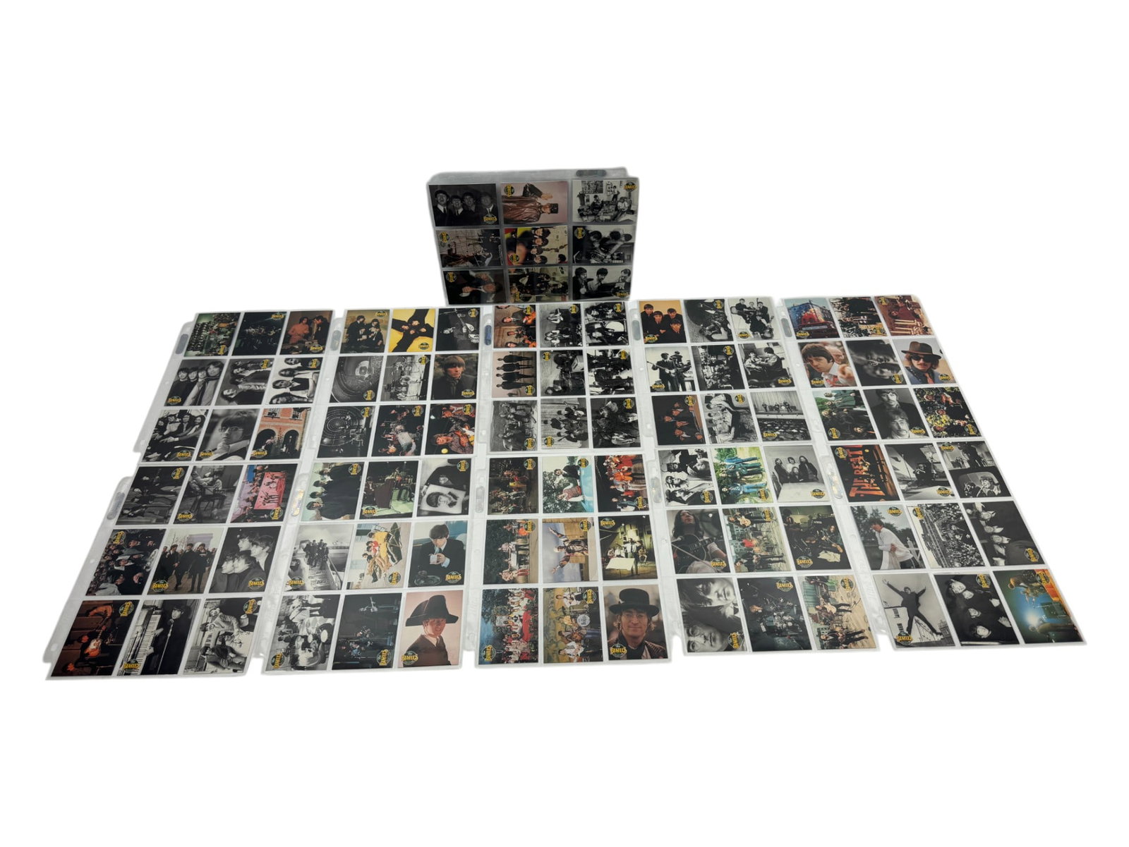 Vintage Beatles Off Stage Cards 1993 Apple Corps Collection Lot (1 of 17)