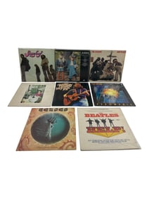 Vintage Vinyl Record Collection Including: The Beatles, Led Zeppelin, Abba, The Jacksons and More!