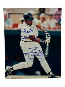 Vintage Cecil Fielder Signed Photgraph 8"x10"