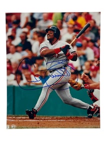 Vintage Cecil Fielder Signed Photgraph 8"x10"