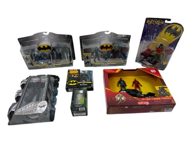 DC Batman Action Figure Toy Collection Lot of 6