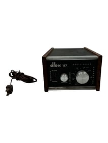 Vintage DBX Inc. Waltham, Mass Pat. Pend. Model 117 Stereo Compressor/Expander