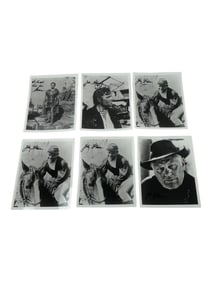 Vintage John Alderson Signed Movie Set Photos 8"x10" Collection Lot