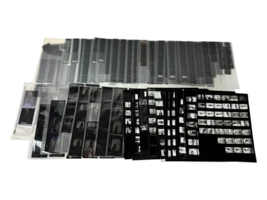 Vintage James Mountford Photo Negatives Nude Modeling and Contact Sheets Collection Lot