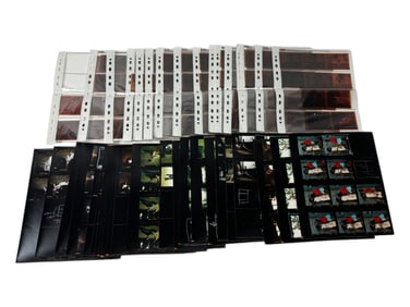 Vintage James Mountford Photo Negatives Nude Modeling and Contact Sheets Collection Lot