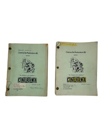 Vintage Screen Screenplay Hand Anotated Notes "In Peace at Dawn?" by Mac McCarney Original and Copy