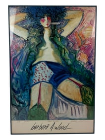 Barbara A. Wood Hand Signed and Framed Print