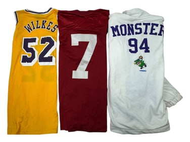 Vintage Sports Jersey Jacket NCAA Final Four 2004 San Antonio, Lakers Collection Lot