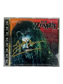 Rob Zombie Hellbilly Deluxe Signed CD Case
