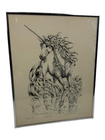 Nancy Chien-Erikson Silent Call Print Pencil Signed Numbered Titled