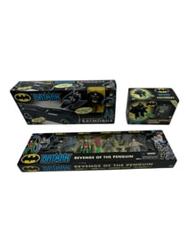 DC Batman Hasbro Figure Toy Batmobile Collection Lot