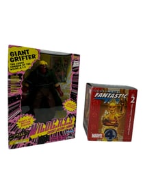 Marvel Fantastic 4 Ultimate Human Torch: Johnny Storm & Playmates Wild Cats Grifter Collectors Lot