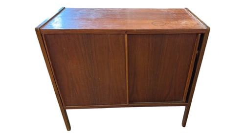 Vintage Teak Small Cabinet By Bertil Fridhagen for Bodafores Sweden