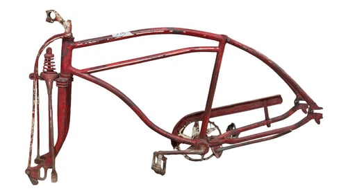 Antique Wards Hawthorne Bicycle Frame