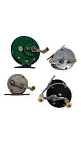 Vintage Antique Fishing Reel Collection Lot