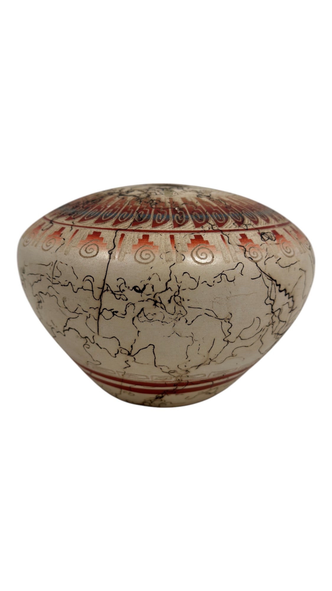 Vintage Native American Indian Navajo Pottery Signed Ronald Smith (1 of 4)