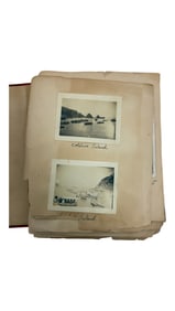 Vintage Family B&W Photo Album Collection