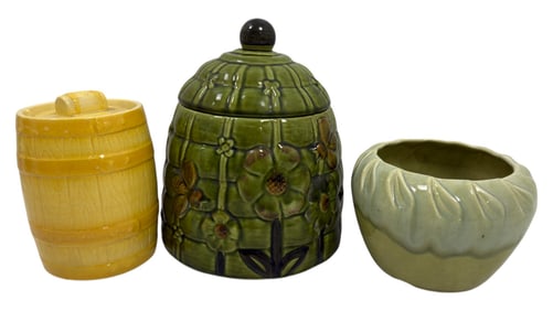 Vintage American CA McCoy Pottery Collection Lot