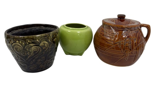Vintage American CA McCoy Pottery Collection Lot