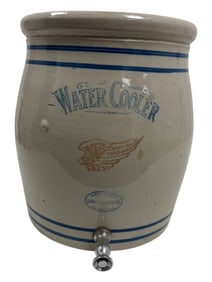 Vintage Red Wing Stoneware 3 Gallon Water Cooler