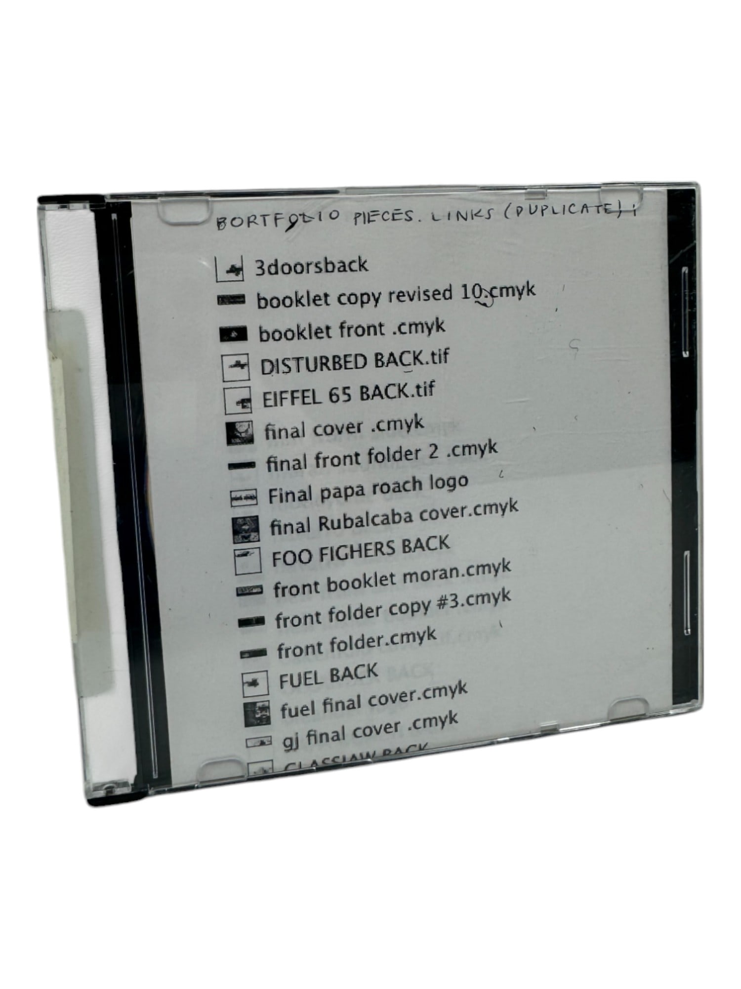 Vintage Bau-Da Portfolio 6 Foo Fighters Original Studio Album Production on CDR (1 of 3)