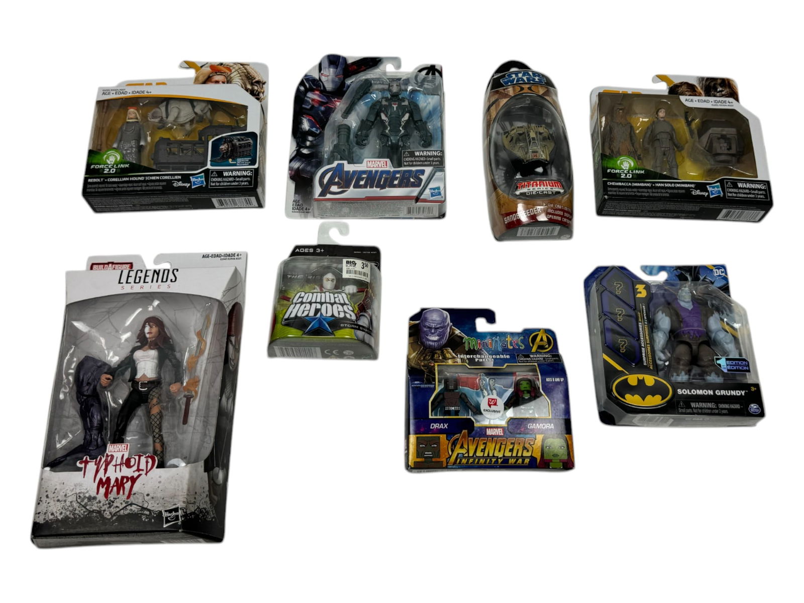 Vintage Marvel Star Wars Action Figure Toy Collection Lot (1 of 5)