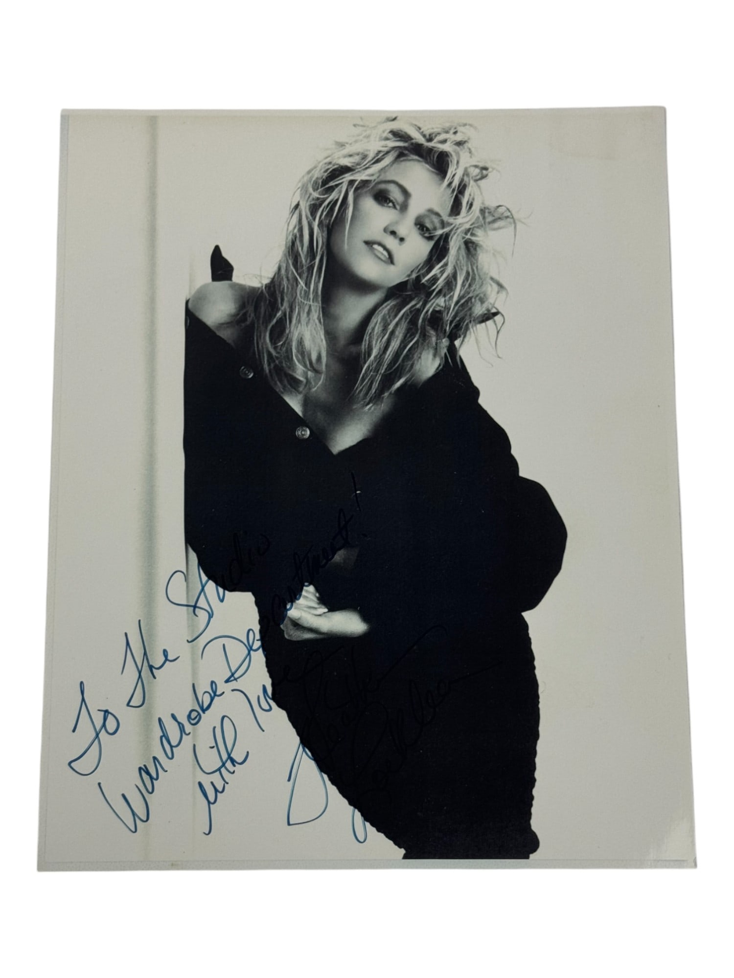 Heather Locklear Signed 8"x10" B&W Photo (1 of 3)