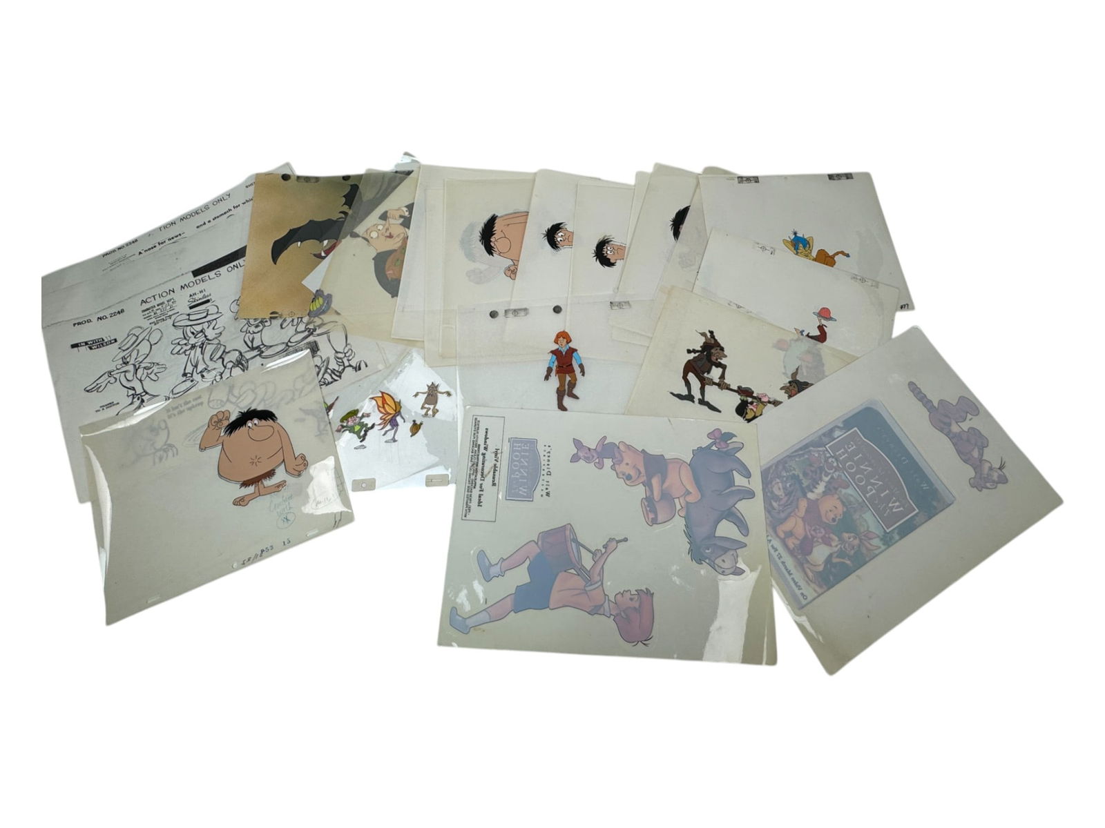 Vintage Animation Cel Cartoon Art Large Collection (1 of 7)