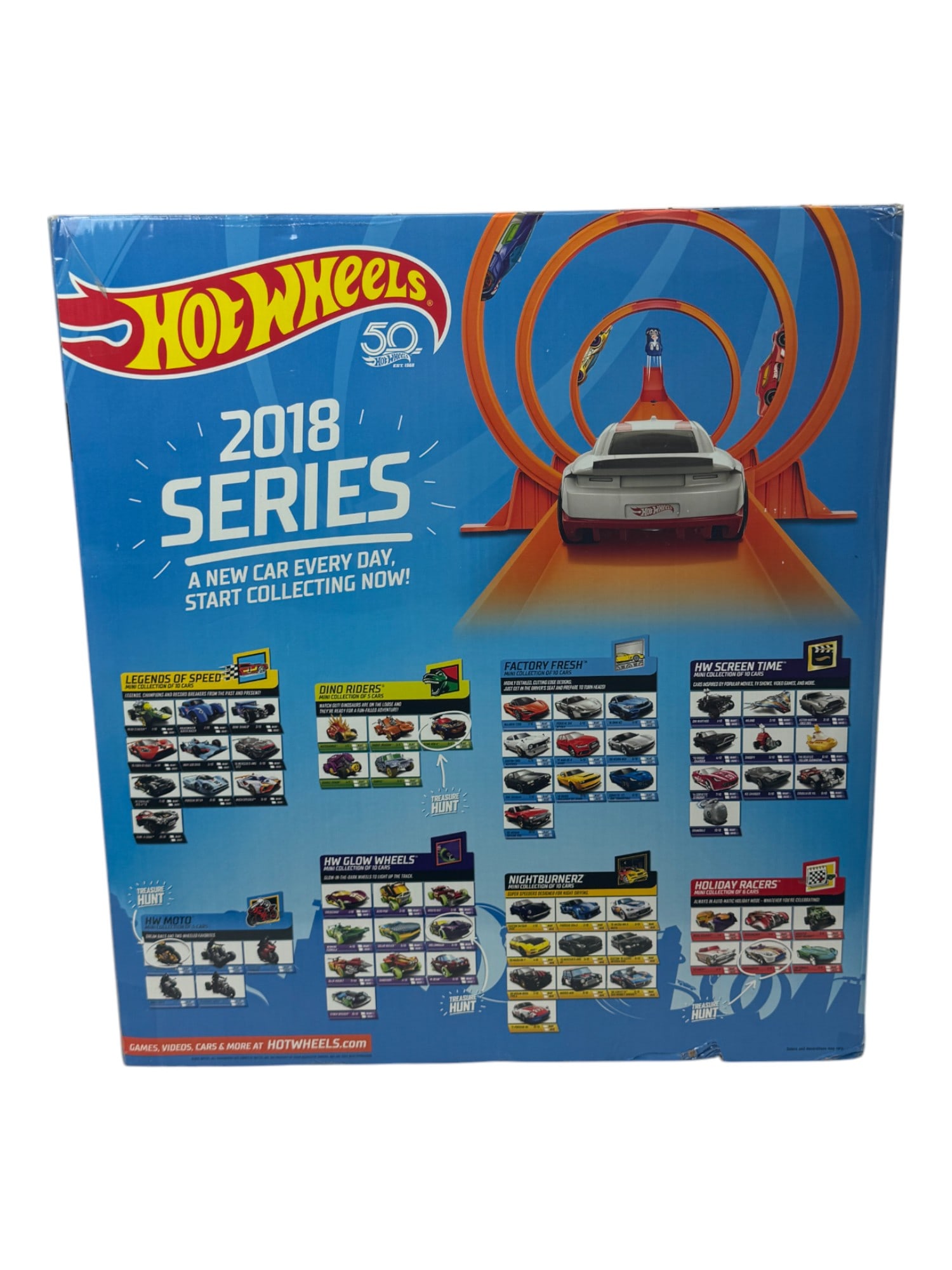2018 Hot Wheels Factory Sealed Mainline Set 00597/01000 (1 of 5)