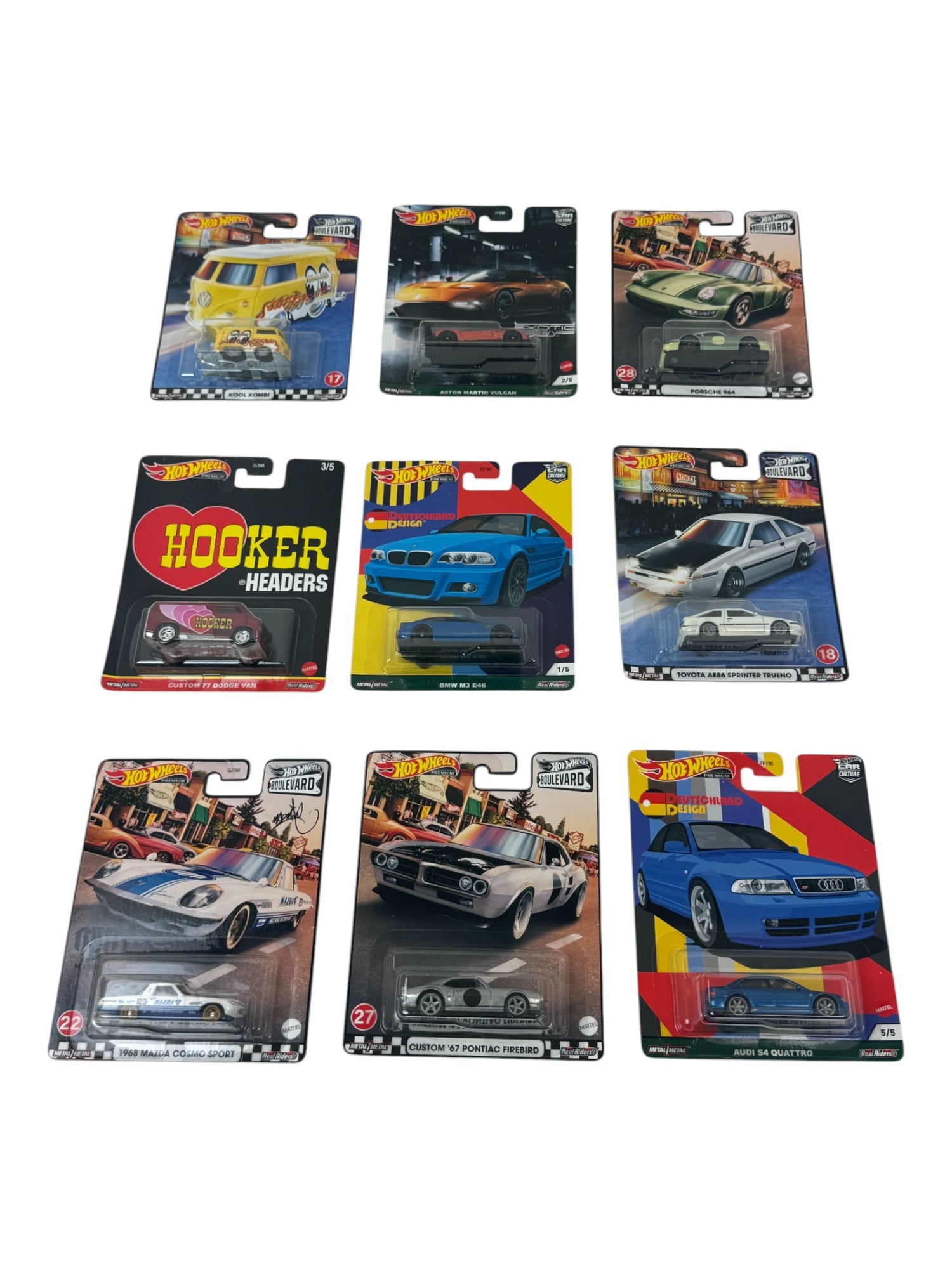 Hot Wheels Vintage Assorted Toy Car Collection: Hot Wheels Vintage Assorted Toy Car Collection