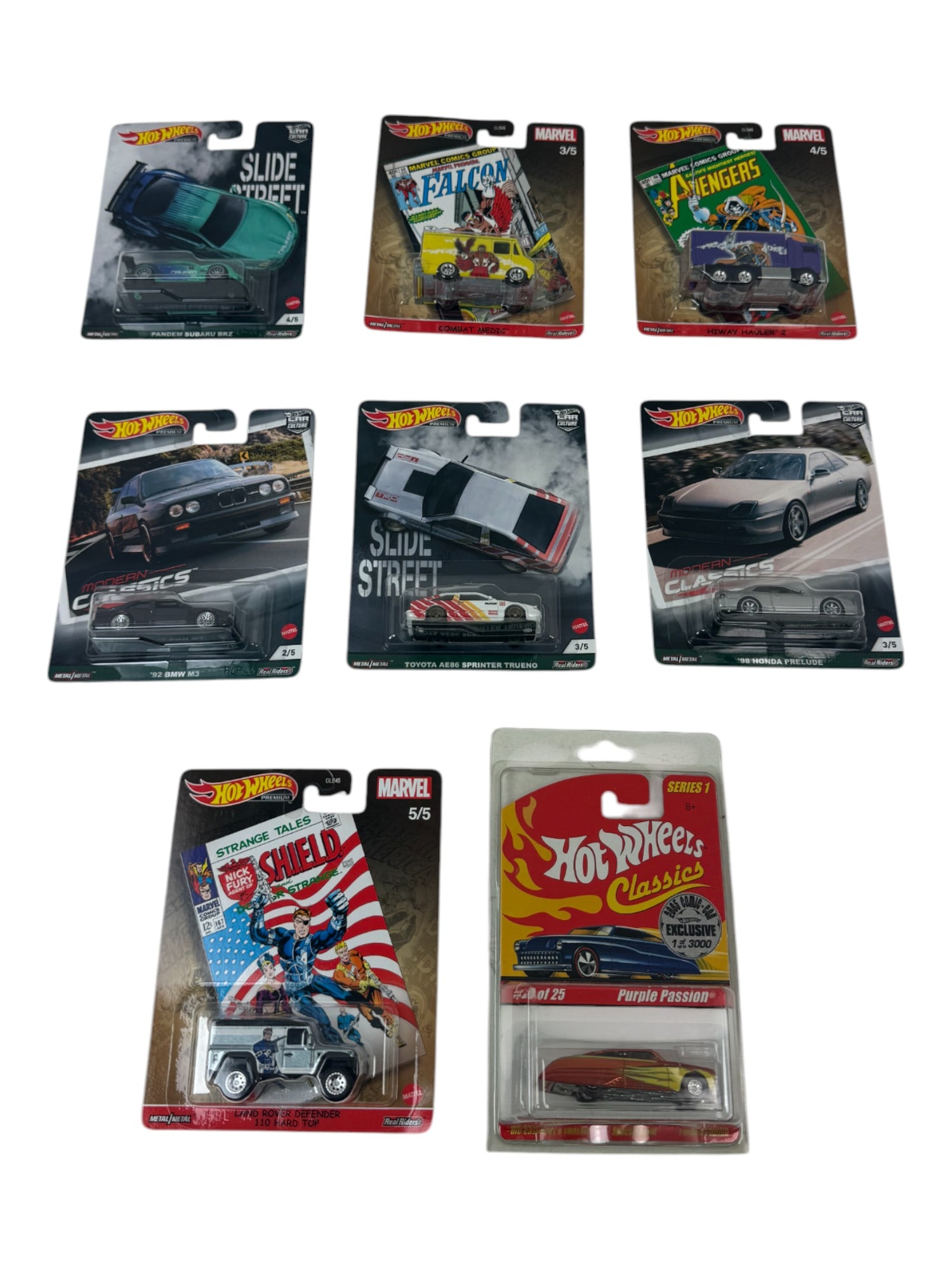 Hot Wheels Vintage Assorted Toy Car Collection: Hot Wheels Vintage Assorted Toy Car Collection