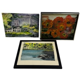 Vintage Collection of Various Art Pieces