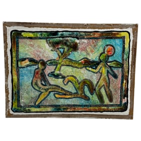 Clifford Klage - "Under A Mood" Oil on Masonite #209 July 2006 Painting