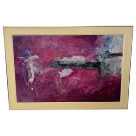 Carl Provder - Horizon Energy VII Abstract Acryllic on Board Painting