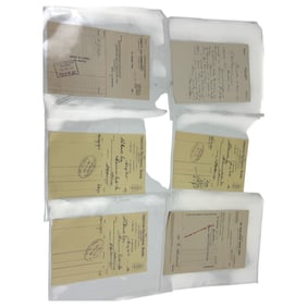 Vintage Receipts and Collections Antique Paper Collection Lot