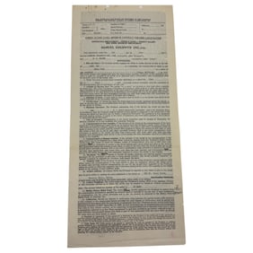 Samuel Goldwyn Inc Contract Agreement Signed byH.B. Warner