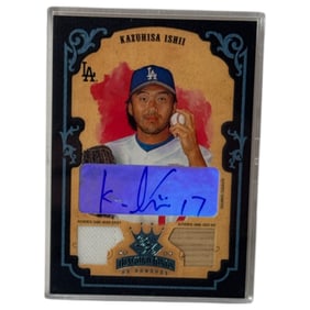 Rare 1/1 Kazuhisa Ishii Diamond Kings Growing Moment #47 Trading Card