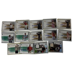 2005 SP Golf Signature and Uniform Card Collection Lot