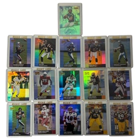 2001 Topps Bowmans Best Rookie Trading Card Lot