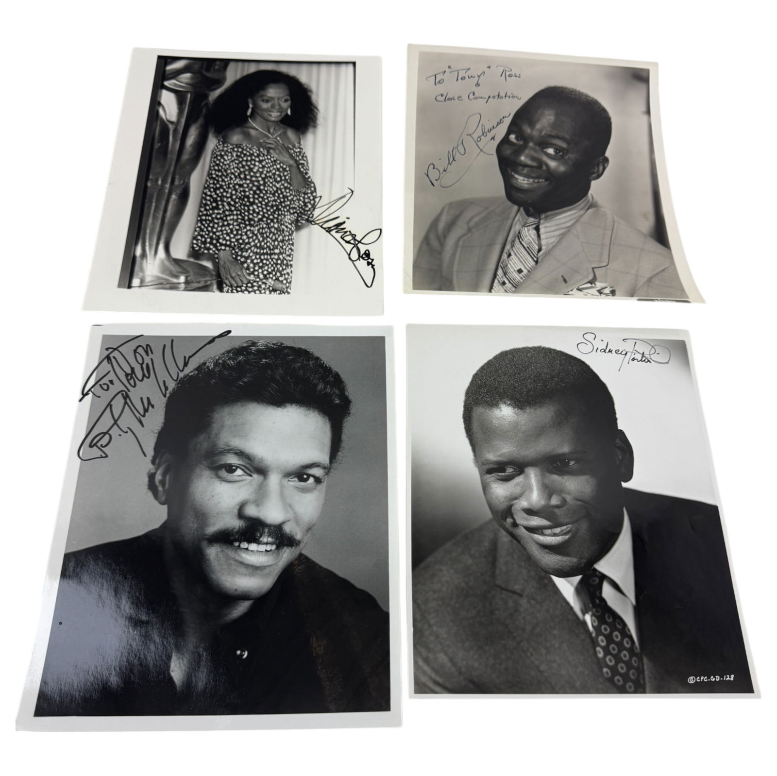 Vintage B&W 8x10 Signed Photograph Collection Lot (1 of 5)