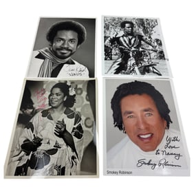 Vintage B&W 8x10 Signed Photograph Collection Lot