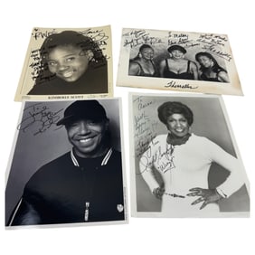 Vintage B&W 8x10 Signed Photograph Collection Lot