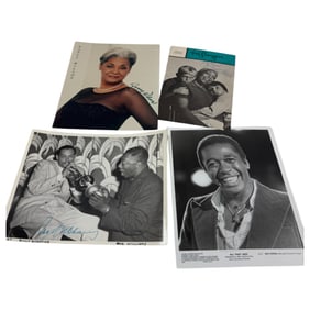 Vintage B&W 8x10 Signed Photograph Collection Lot